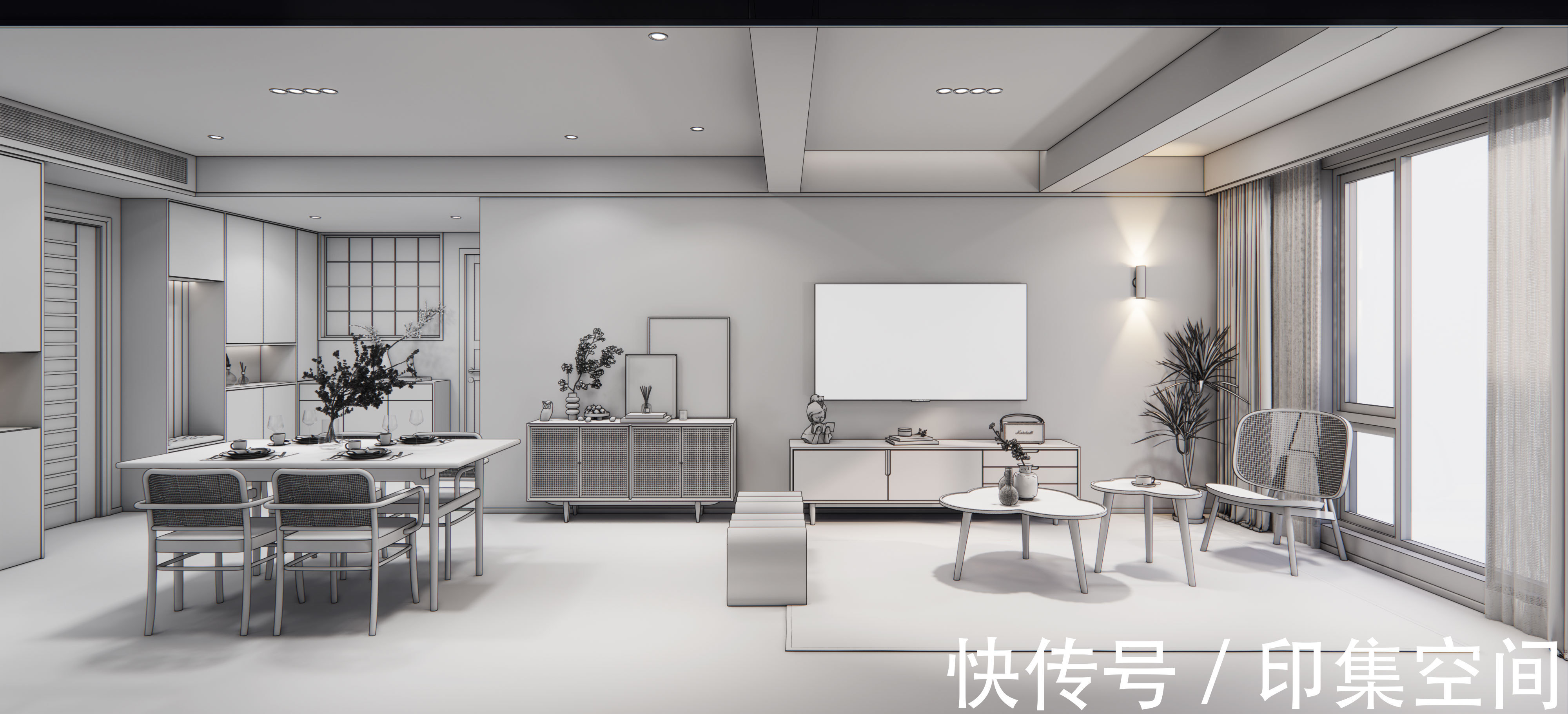 原木|保利观澜90㎡,文艺女青年的安闲