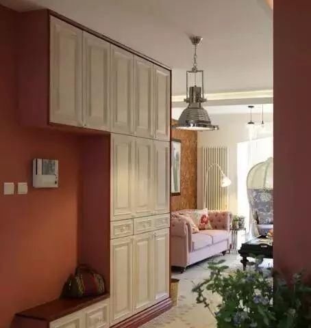 收纳|入户还在打鞋柜太不实用不如直接打一排柜,好处太多了