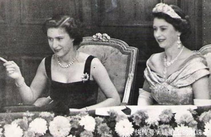 见证|罕见的英国女王和妹妹玛格丽特公主合照，从小到老，见证美人迟暮！