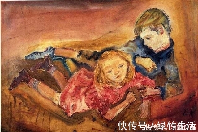 分离派|奥地利表现主义画家，奥斯卡·科柯施卡，油画作品欣赏