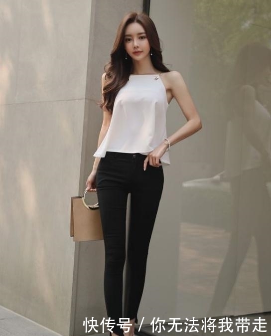 穿着|修身小姐姐打底裤:优雅干练的美女,魅力十足,真迷人!