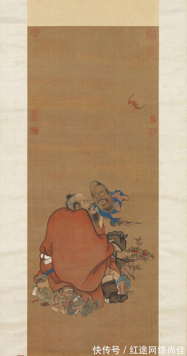 夏阿|这些历史名画,放大5倍后,太搞笑了,古人们能否正经一些?