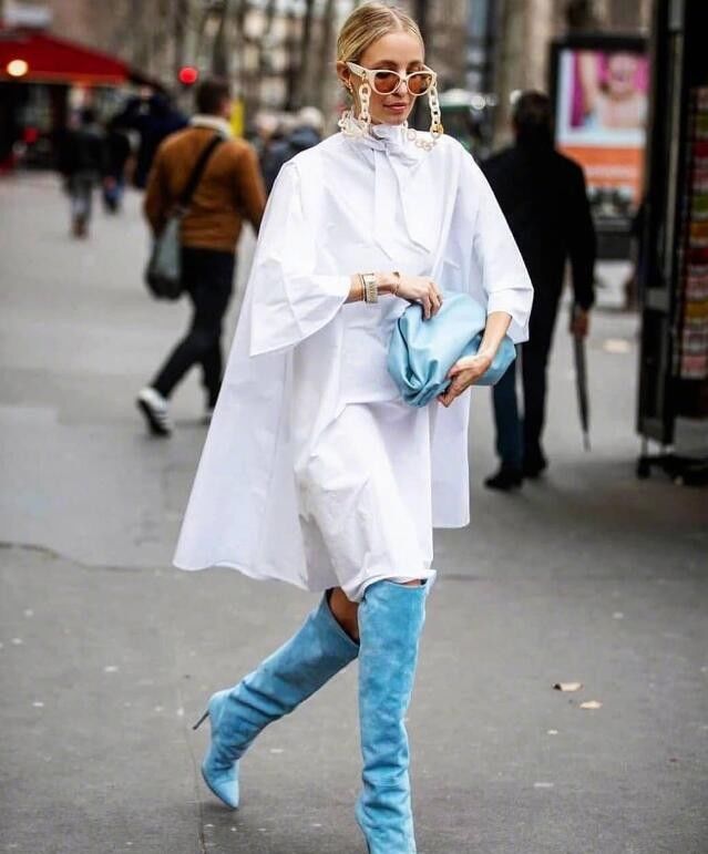 leon|单品都那么香！德国博主Leonie Hanne任何颜色都能驾驭