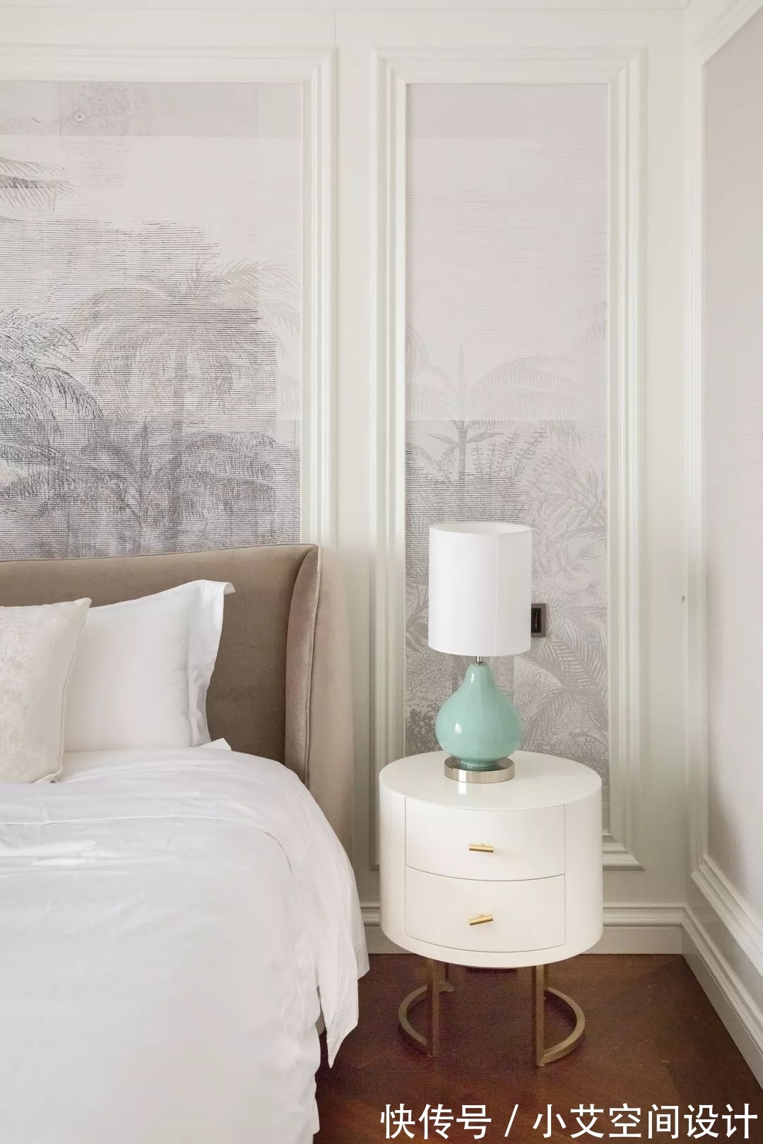 精装|270㎡精装房软装设计，简洁、纯美的温馨轻法式风