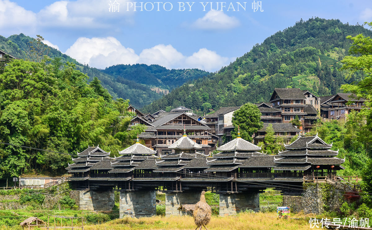 广西最美的风雨廊桥，郭沫若为其代言，已申报世界文化遗产