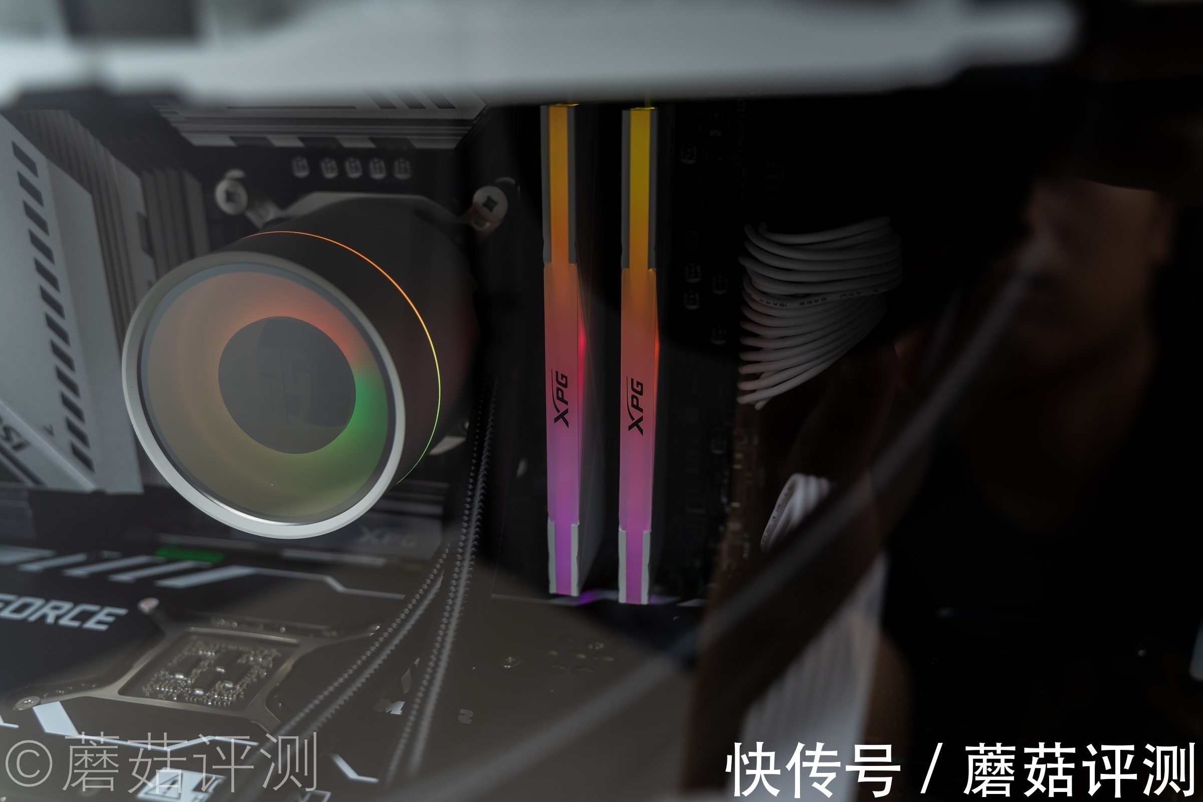 电源|黑白搭配，搭建白色主题机箱、记一次10850K+RTX3070Ti装机