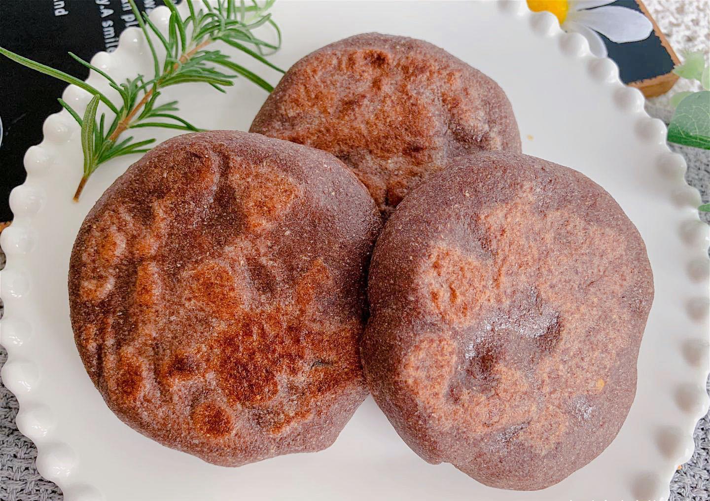 全麦|低脂饱腹全麦饼,一口煎锅就可以搞定,好吃不怕胖