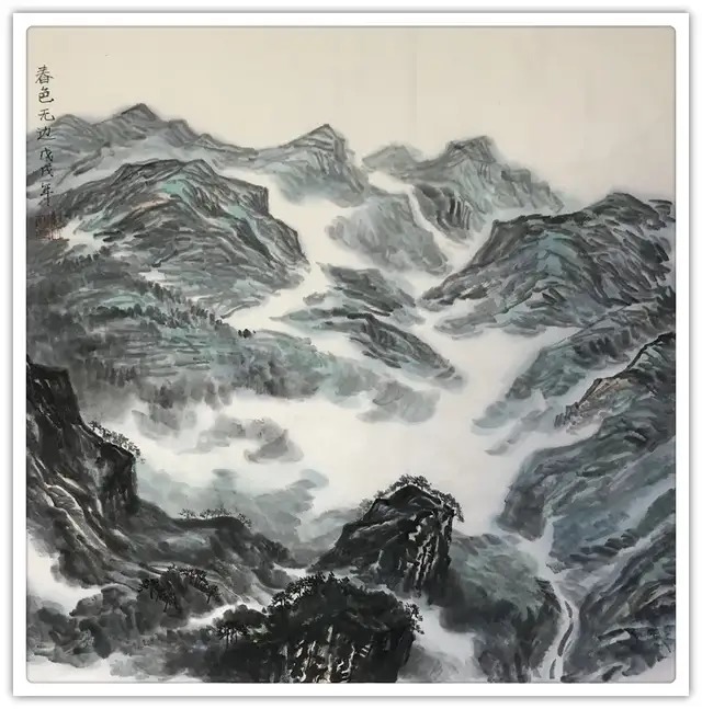 翰墨传情$周长军|《翰墨传情·助力冬奥》全国书画名家优秀作品线上展