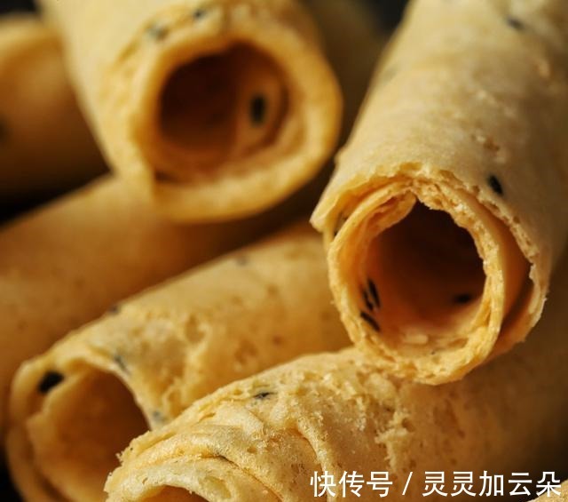 你爱的脆皮蛋卷，一个平底锅搞定！