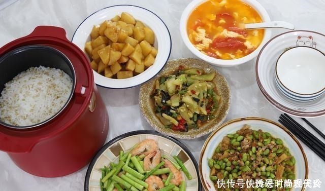 晚餐不知道吃啥照着我家的做，一星期不重样，荤素搭配顿顿美味