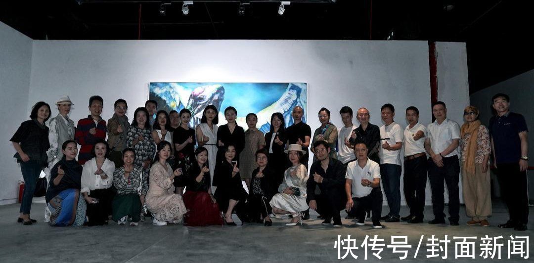 仙鹤&圆满中秋月，仙鹤送吉瑞 曹卫国画展上演“人鹤共舞”