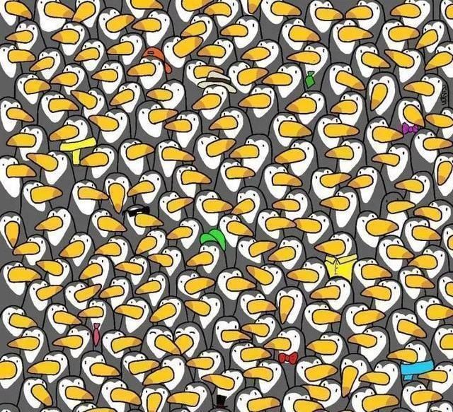 挑战|挑战你的视觉他画了一组插画,上万人参与,只有几个人发现不同