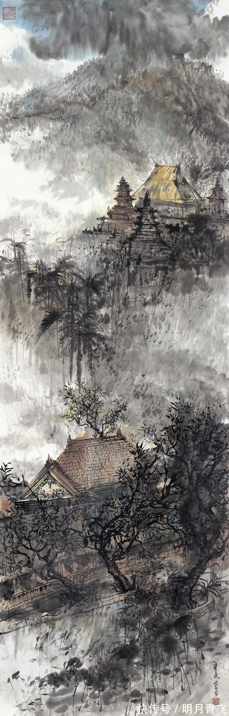 写生小品#全国艺术名家邀请展—— 何杰中国画作品赏析