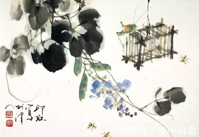 画坛!得王雪涛气韵的画家萧朗