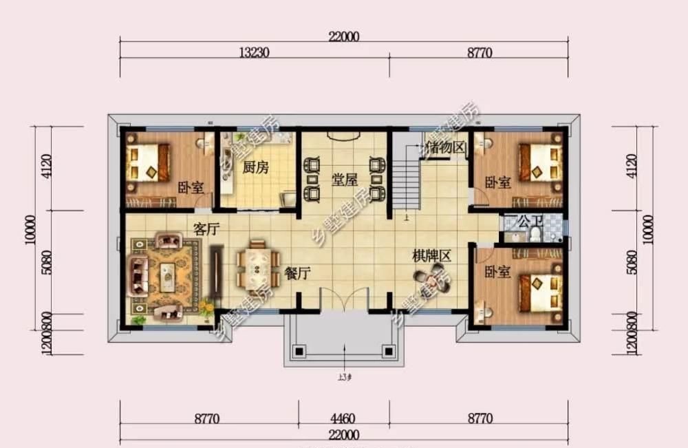 公卫|农村建房还需要纠结么,选择自己喜欢的图纸,盖起来就完事儿