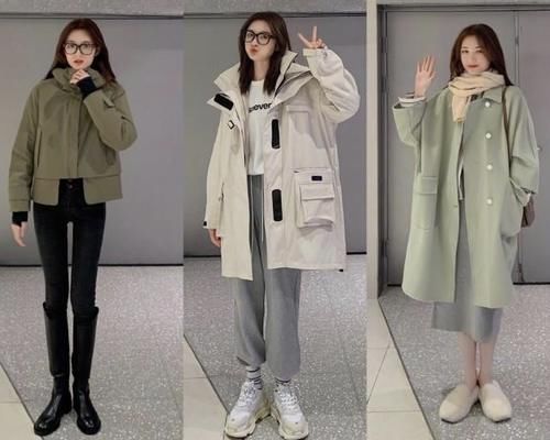  选择|怕冷的女生，秋冬大衣棉服这样穿，休闲舒适又好看