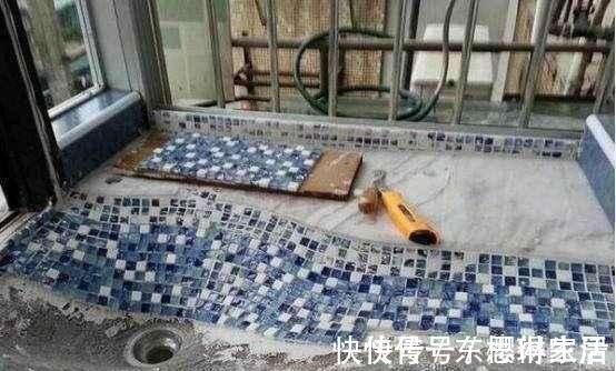 老公|太拉风了,老公花300块在阳台砌个洗手池,门槛都被邻居踏破!