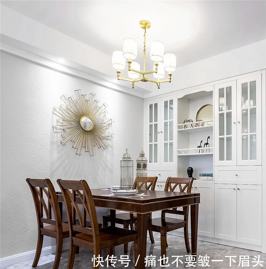 轻奢|107平轻奢美式3室2厅，精致华美的优雅品位！
