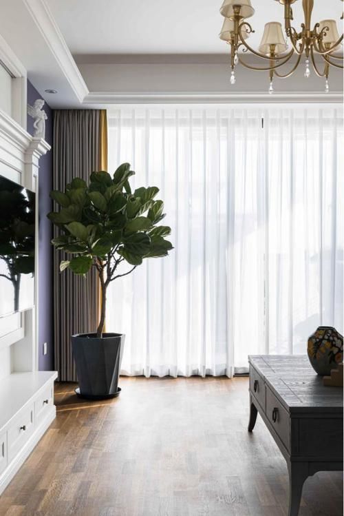 套房子|93平现代简约风,壁炉式电视背景墙,简美如光的舒适宅