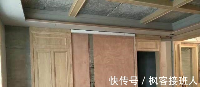 天花板|老公花390元一天请的木工,做的柜子实在漂亮,邻居看了都羡慕!