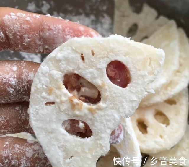 香煎藕盒,莲藕这样做,全家都爱吃!