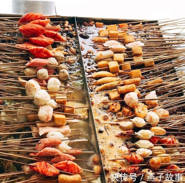 街头小吃秘制麻辣串做法,原来诀窍这么简单,学会就可以摆摊