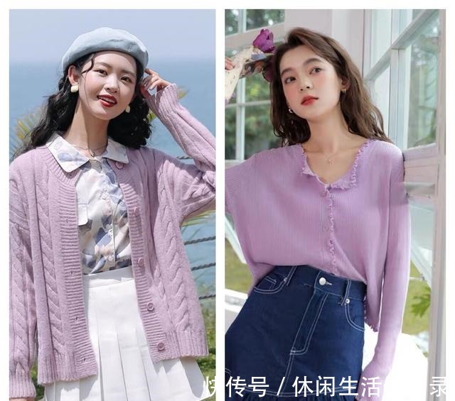 撞色 早秋夏末不知道如何搭配针织衫才是正确打开方式，轻松打造气质！
