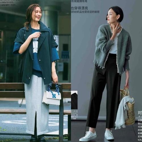 飞行服 学日系穿搭：把看似基础的“秋外套”，穿得时髦高级，气质超加分
