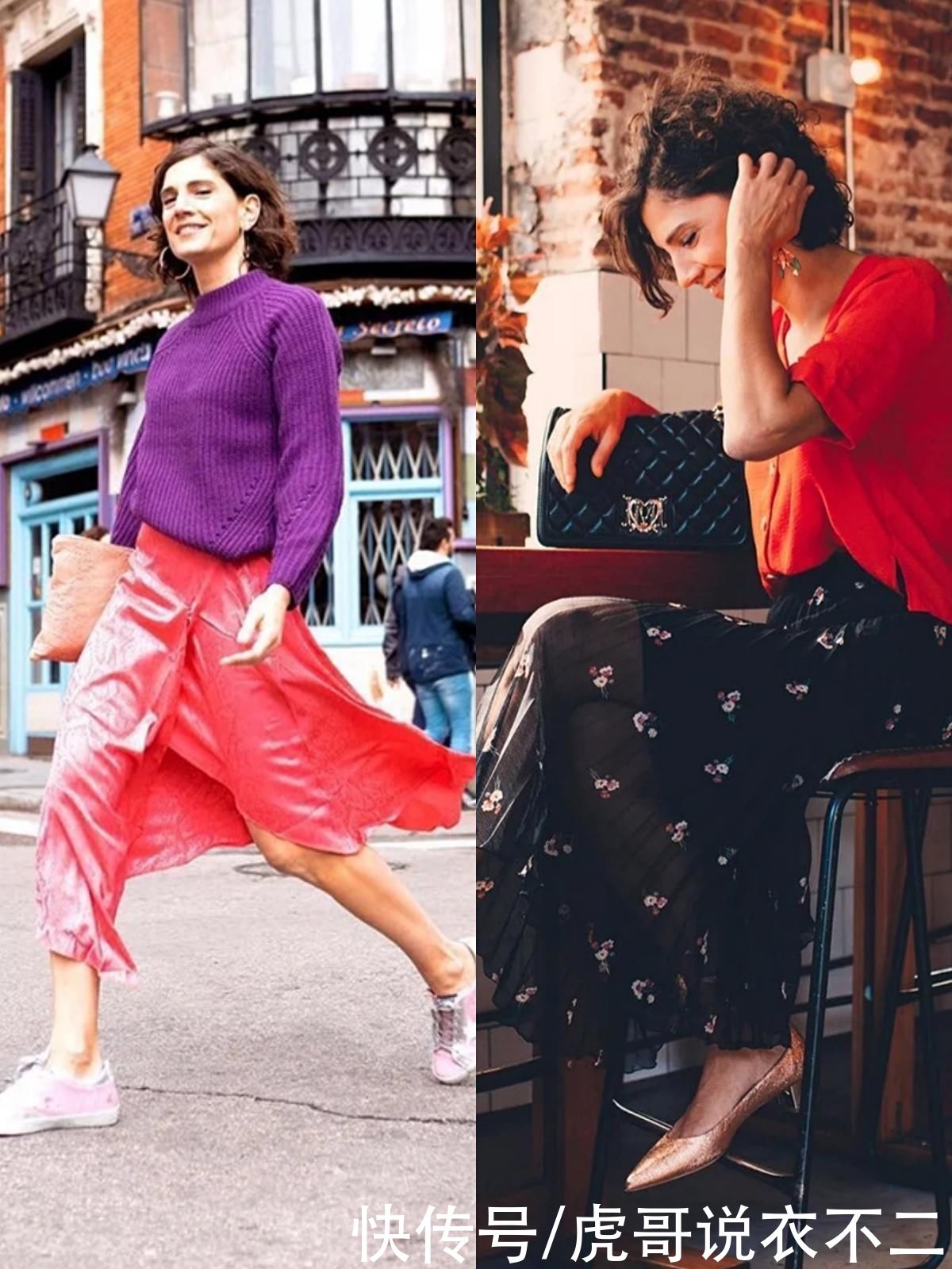 40岁女人别总“一身黑”，赶时髦就穿春季流行彩色，减龄又摩登
