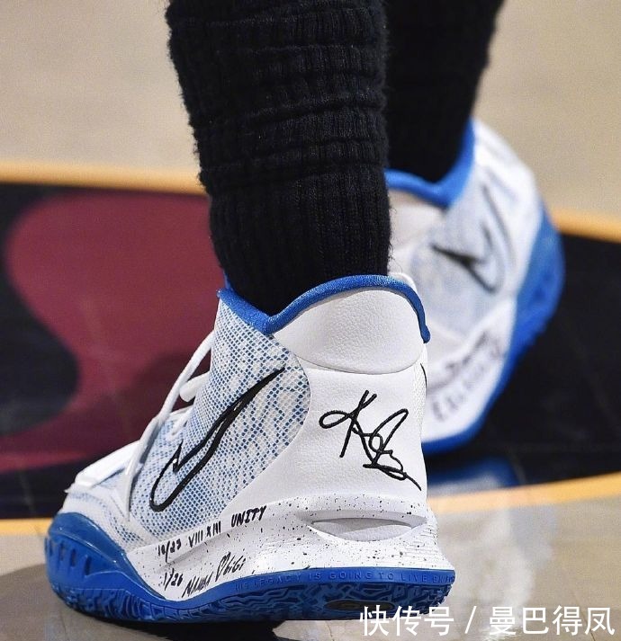 NBA球员上脚:保罗·乔治上脚PG5,欧文上脚中国年