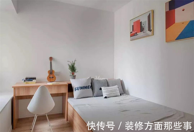 二居室|87平现代风二居室，令生活仿佛如魔方般绚丽有趣、奇幻摩登