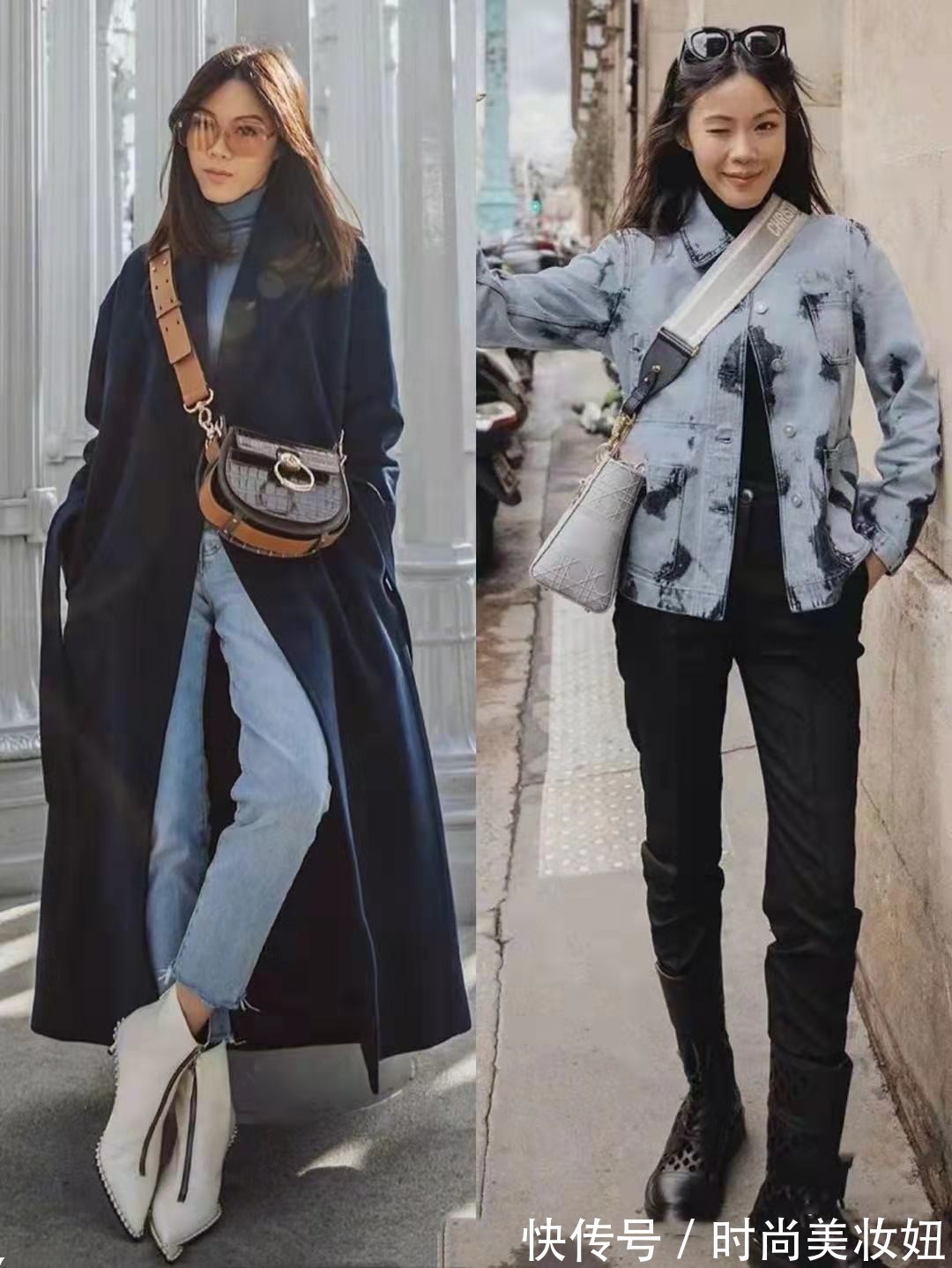 短筒靴|秋冬别再露脚踝了,学时尚博主“短筒靴”搭配,有温度又有风格