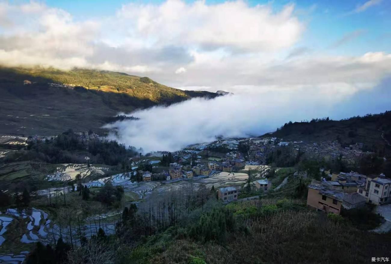 游红河哈尼族彝族自治州多依树梯田景区