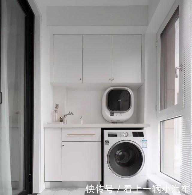阳台|洗衣机除了阳台还能放哪里?学会这样设计,家里瞬间多出好几平!