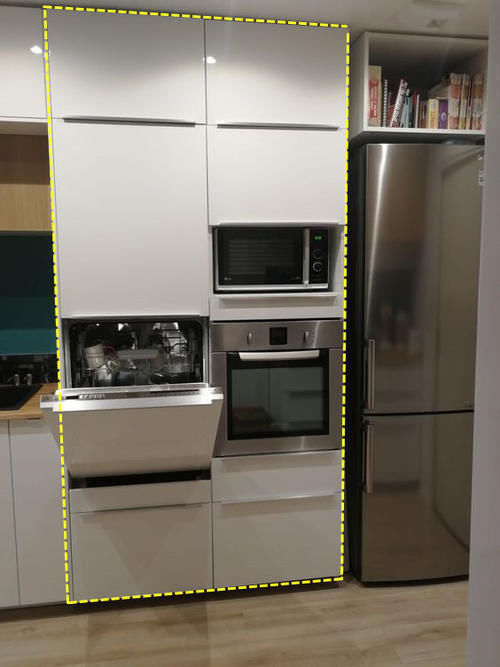 电器柜|再装修,我一定给橱柜留50公分打高柜,有了它厨房能少打4个柜子