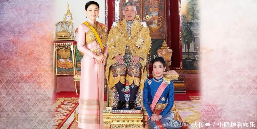 苏提达做王后腰杆硬,站泰王身边拍夫妻照,碾压诗妮娜妩媚下跪图