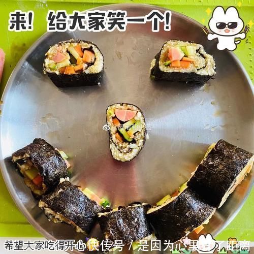阿毛|无米低碳寿司卷,超低热量!还是通便小能手,学起来!