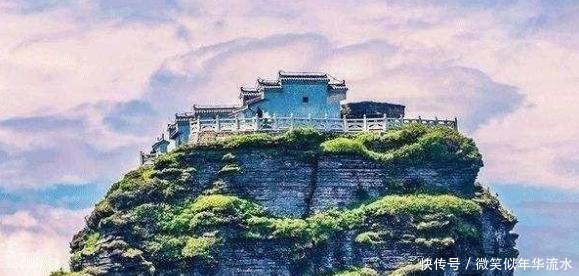 寺庙|古时候山峰顶上的寺庙是怎么建的几千米高，材料怎么运上去的