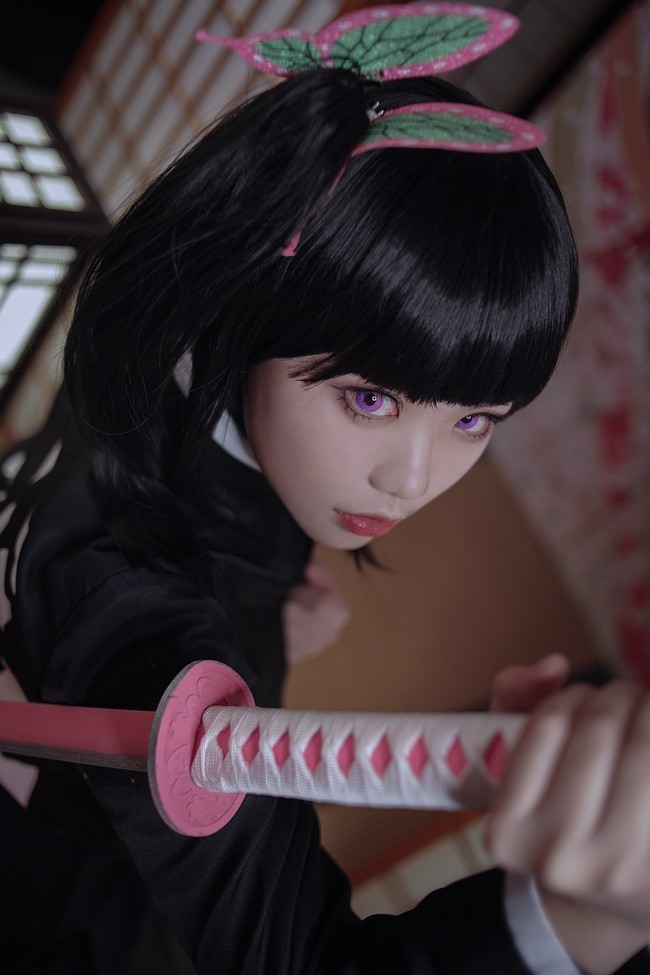 之刃|cos:鬼灭之刃两只小可爱,香奈乎和祢豆子