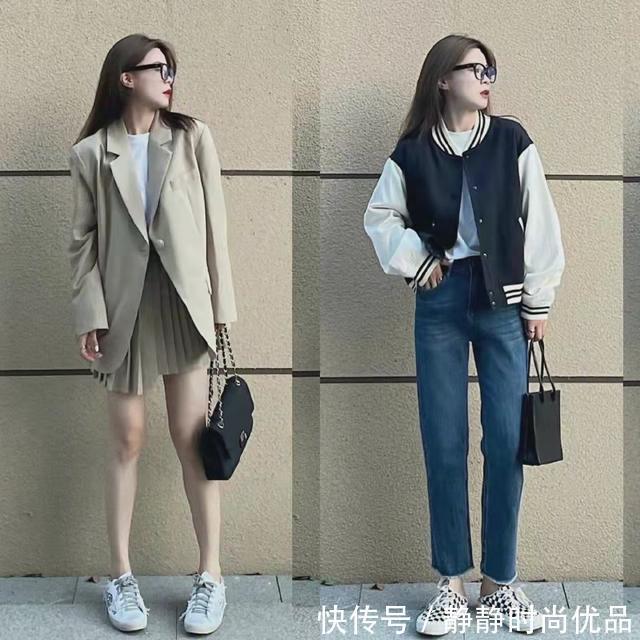 示范 秋季简约look示范：不复杂的穿搭更显气质，简简单单才是最美