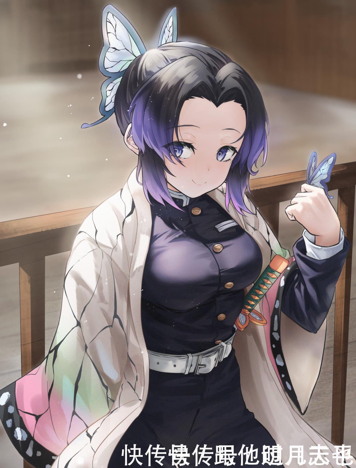 圣诞节|这些《鬼灭之刃》的同人画师，为什么画出的蝴蝶忍都很像本子呢？