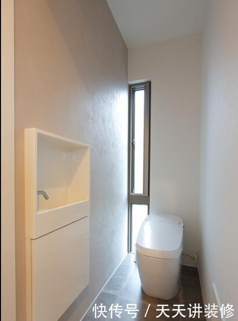 颜值|洗手台埋到墙里,卫生间空间瞬间大一倍,不仅颜值高还方便打理