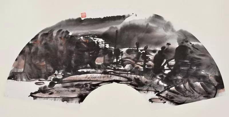 山水画|汪为胜 : 笔墨与皖南山水——谈朱松发山水画作