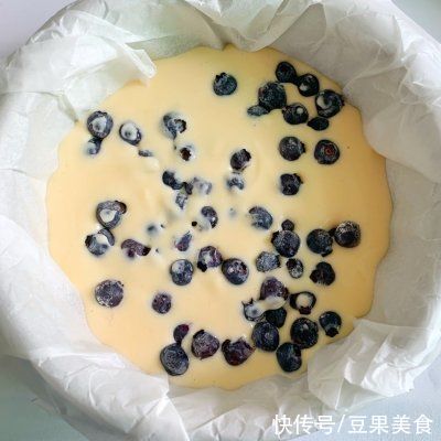 蓝莓|低卡甜品｜蓝莓酸奶巴斯克｜80大卡的快乐