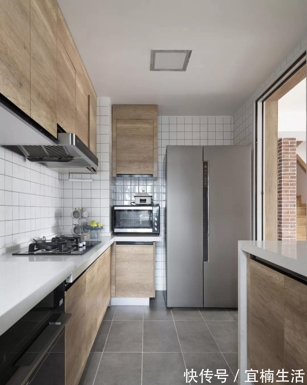 地柜|这是我见过用起来“最顺手”的厨房布局,再买房建议照着装,干货