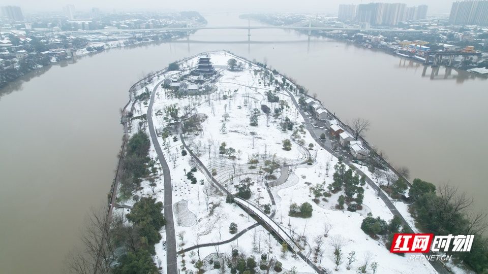 东洲|【图】湖南衡阳：银装素裹 如画东洲
