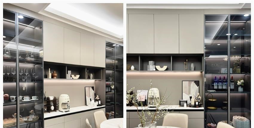 一字型|为何有了橱柜后还要餐边柜?过来人表示:这样设计真的超实用!