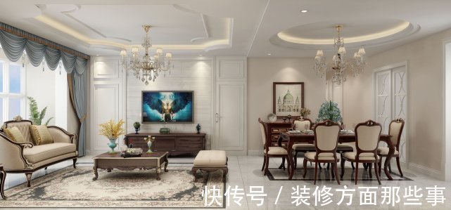 小资|140平欧式四居室有情调小资,每个空间都有自己独特的享受环境