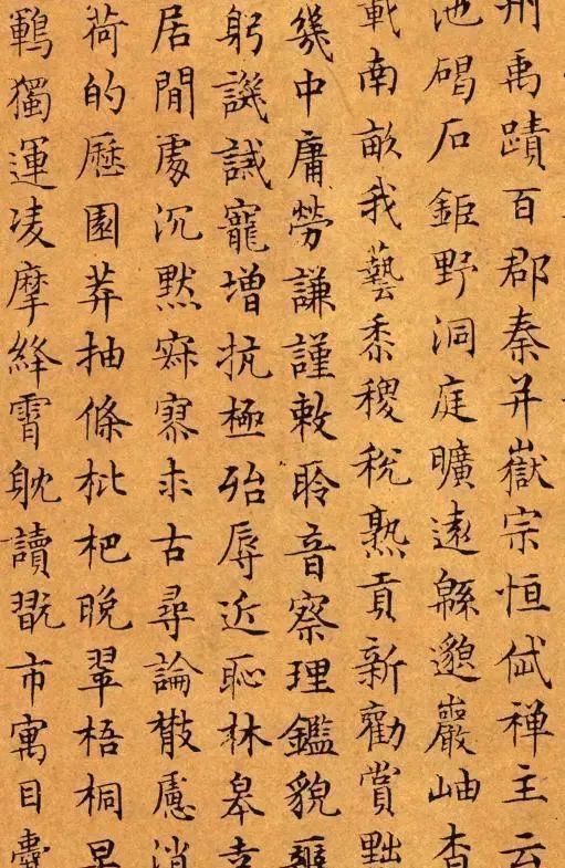 遗教@80年书法功力满纸,这位大明第一书法高手,将《千字文》写入化境