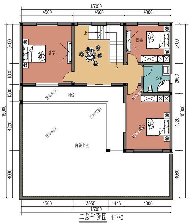 图纸|3套新中式农村别墅图纸,怎么可以这么美,城里人看了都心动
